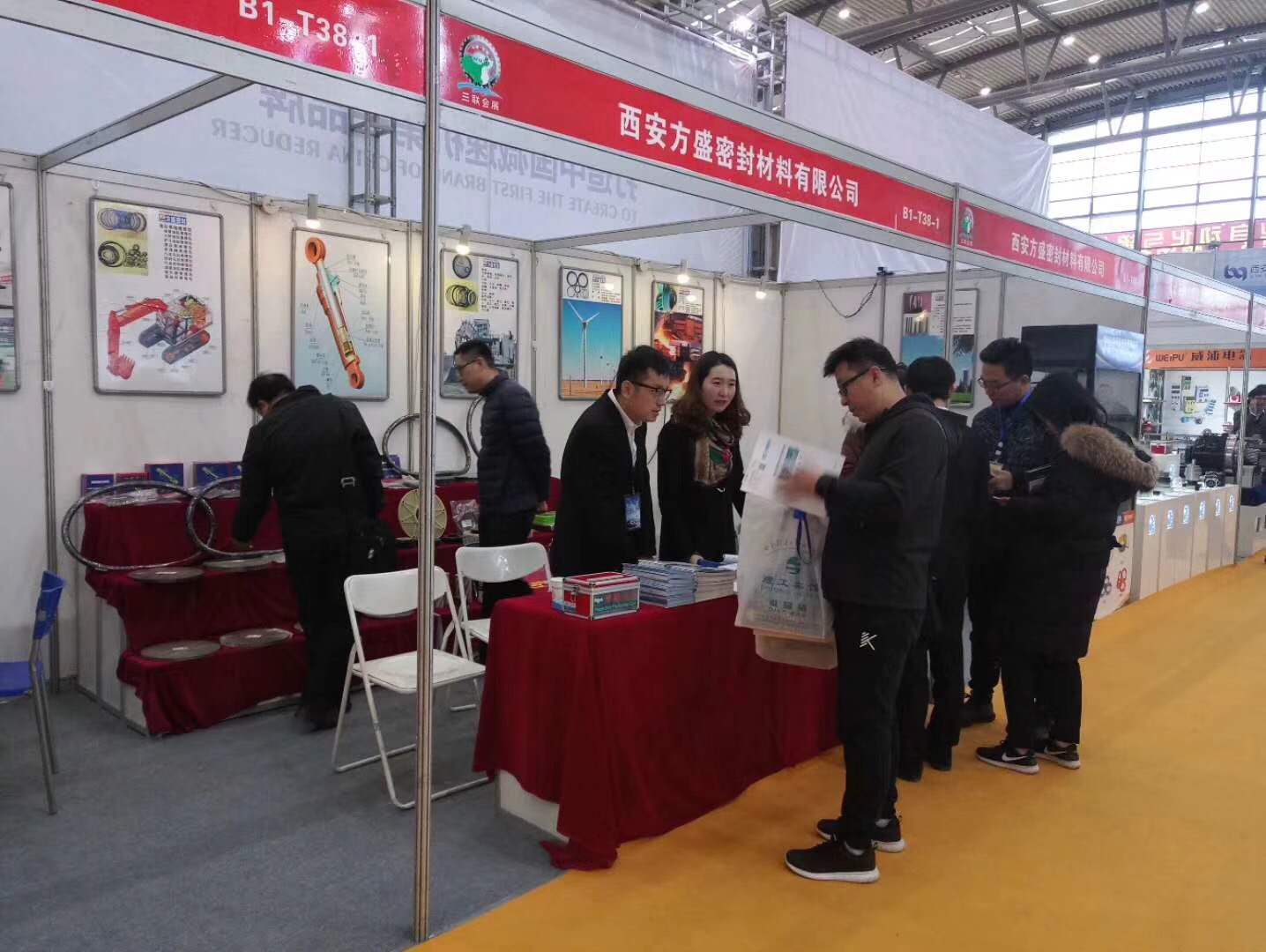 愛密特密封件公司：中國（西安）國際密封工業(yè)技術(shù)展覽會(huì)現(xiàn)場